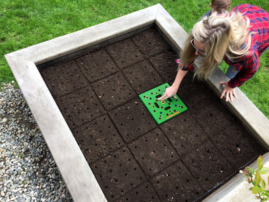 seeding-square Planting Template for Maximum 